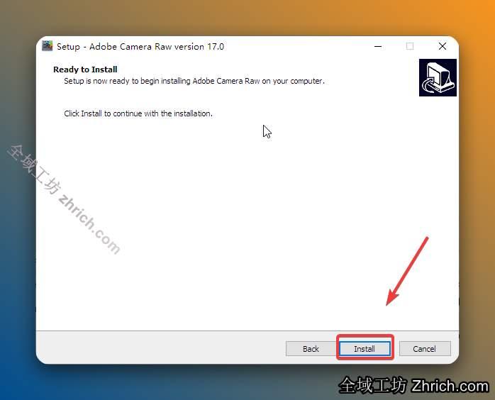 点击【Install】。