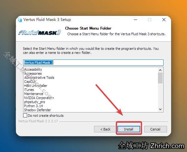 点击【Install】。