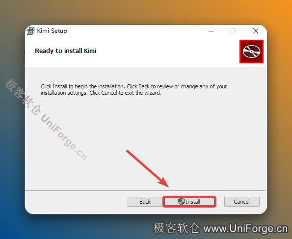 点击【Install】。