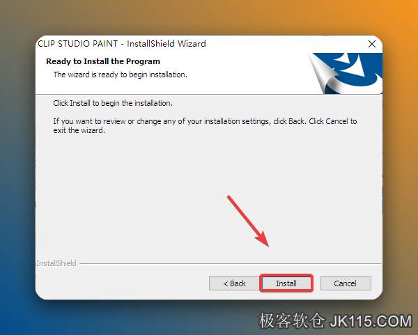 点击【Install】。