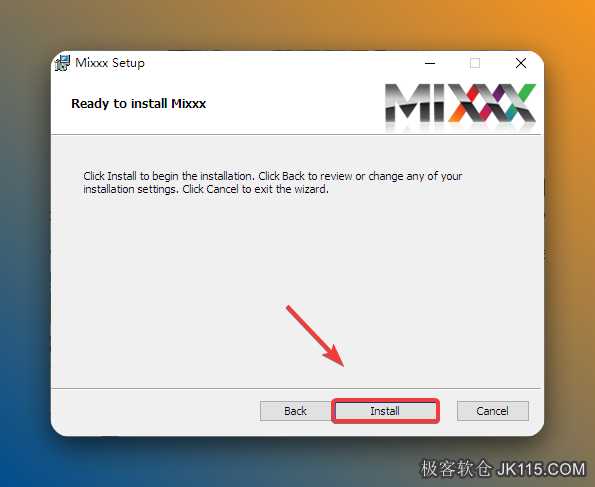 点击【Install】。