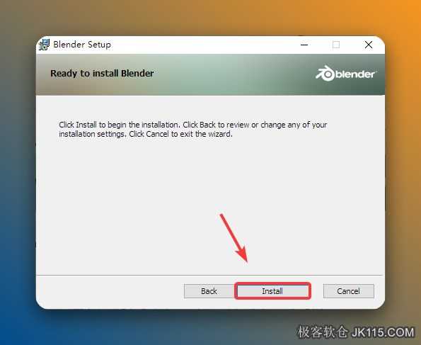 点击【Install】。